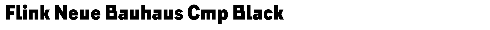 Flink Neue Bauhaus Cmp Black image